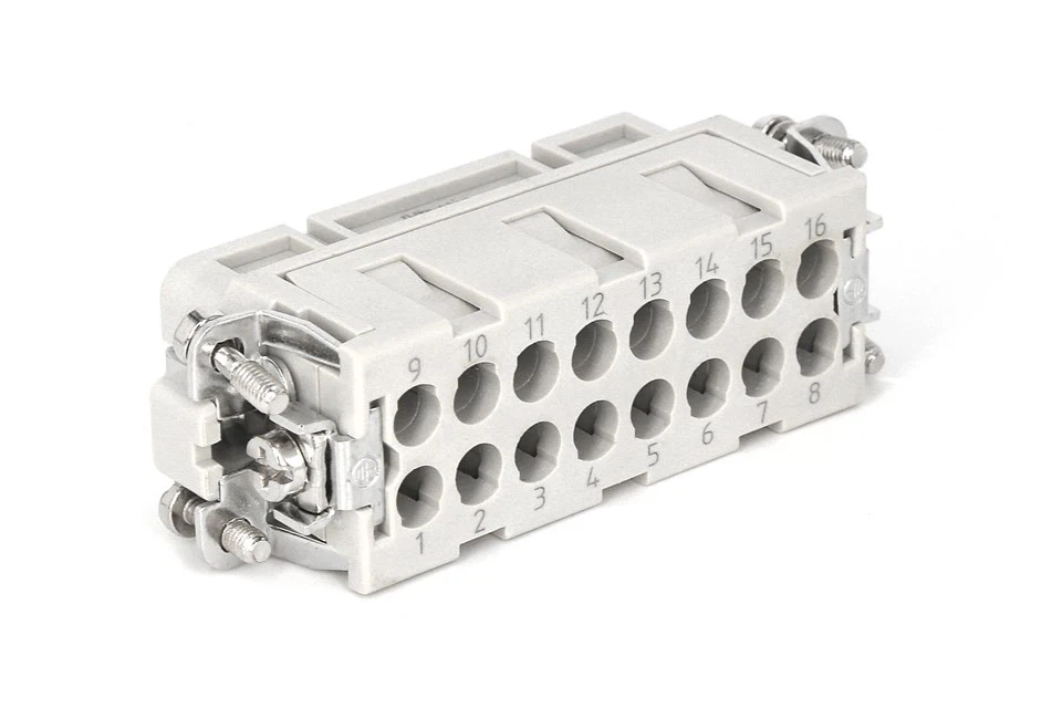 16 Pos Crimp Terminal Female Iserts Match Harting suppliers