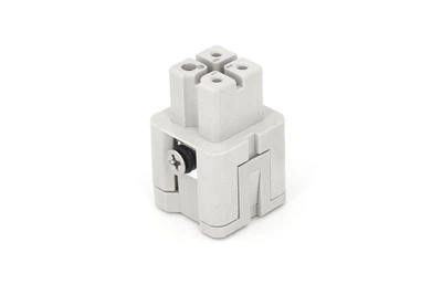 3 פינים Slim Series Cage-מהדק נקבה Heavy Duty Plug